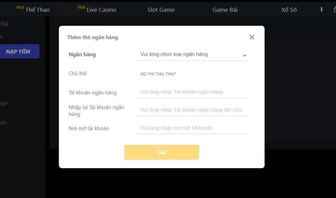nạp tiền fi88: 2 cách nhanh, an toàn và tiện lợi 2 thực hiện liên kết tài khoản ngân hàng